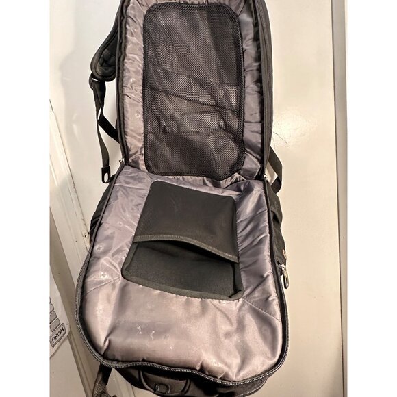 SWISSGEAR Backpack Bug Out Black Large Laptop Hiking Travel Passport Holder - Picture 4 of 16